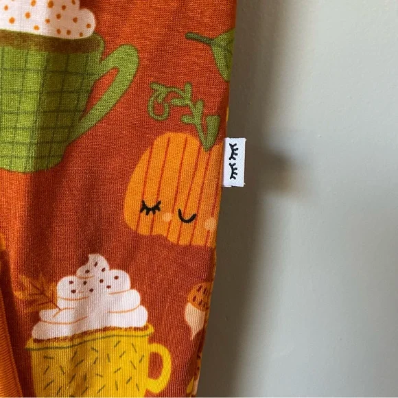 Little Sleepies Pumpkin Spice Zippy - Picture 5 of 6